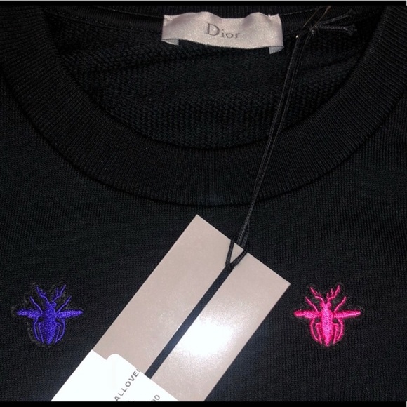 Dior Homme Sweatshirt With Bees Size XXL - Picture 5 of 6